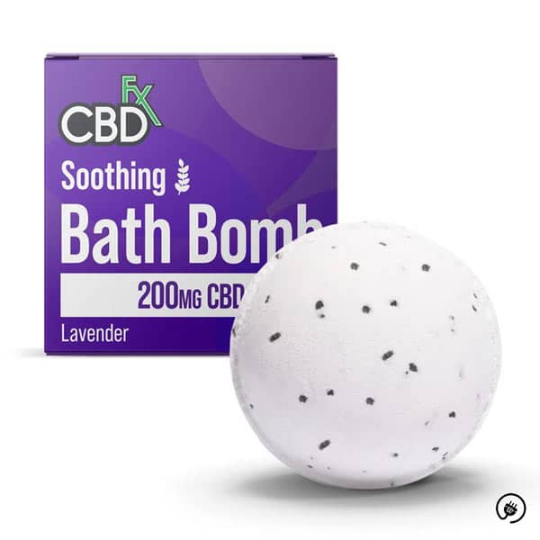 Featured image for “CBD Bath Bomb | Lavender | Soothing | CBDfx”
