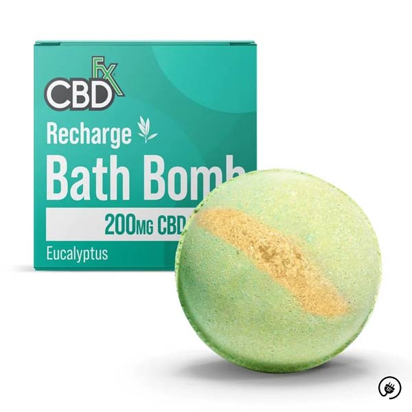 Featured image for “CBD Bath Bomb | Eucalyptus | Recharge | CBDfx”