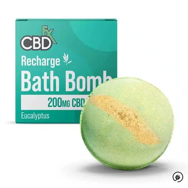 Featured image for “CBD Bath Bomb | Eucalyptus | Recharge | CBDfx”