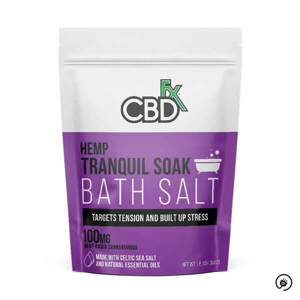 Featured image for “CBD Bath Salt | Lavender | Tranquil | CBDfx”