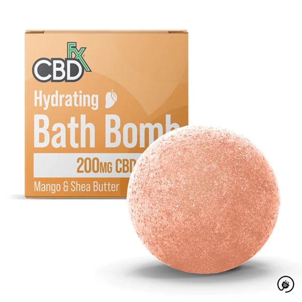 Featured image for “CBD Bath Bomb | Mango & Shea | CBDfx”