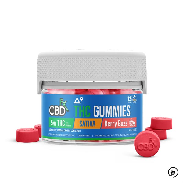 Featured image for “THC Gummies | Berry Buzz | 5MG”