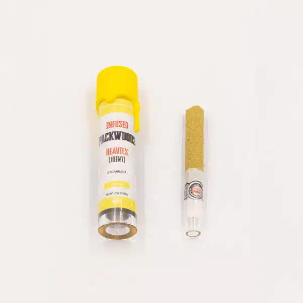 Featured image for “Pre-Roll Infused Blunt | Strawnana | 2g | Packwoods”