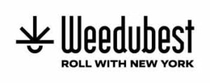 weedubest logo ROLL WITH NEW YORK 350 bw