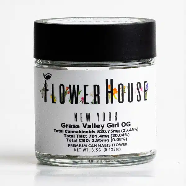 Featured image for “Flower | Grass Valley Girl OG | 3.5g | FlowerHouse”