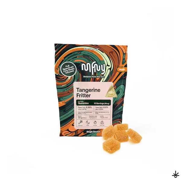 Featured image for “Tangerine Fritter | Live Rosin Gummies 100mg”