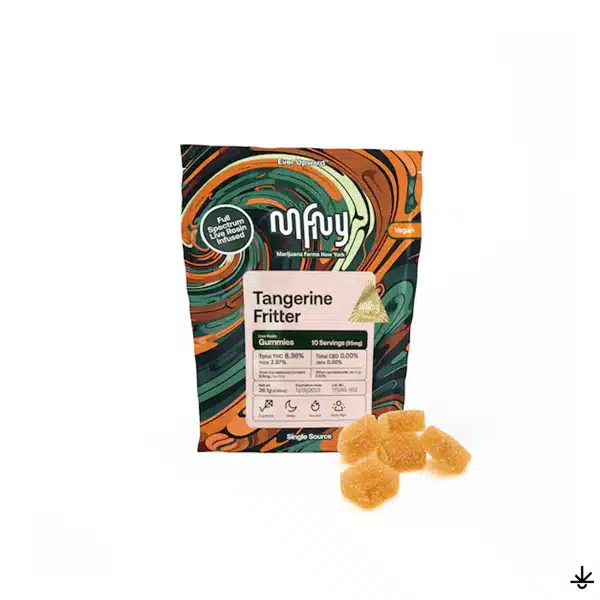 Featured image for “Gummies | mfny | Live Rosin | Tangerine Fritter”